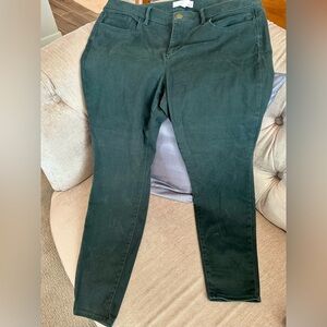 LOFT dark Green leggings